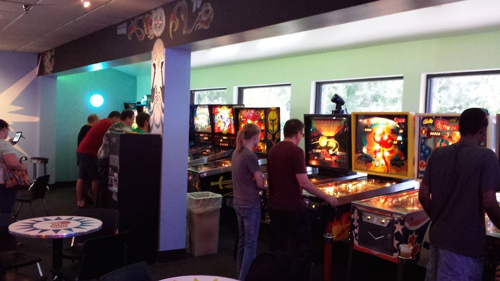 The Pinball Lounge arcade